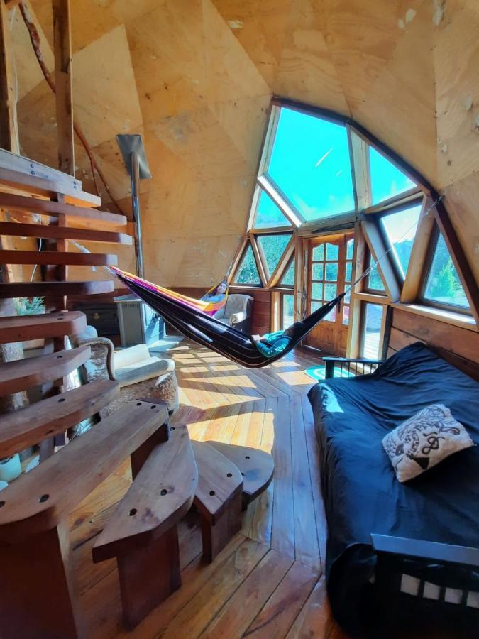Domo Conguillio Conecta Con Tu Energia Sagrada Junto Al Salto Truful Truful Con Una Vista Majestuosa Que Podras Disfrutar En Una Tinaja Una Experiencia Que Alineara Tu Espiritu Y Tu Energia Interior Vivelo Меліпеуко Екстер'єр фото